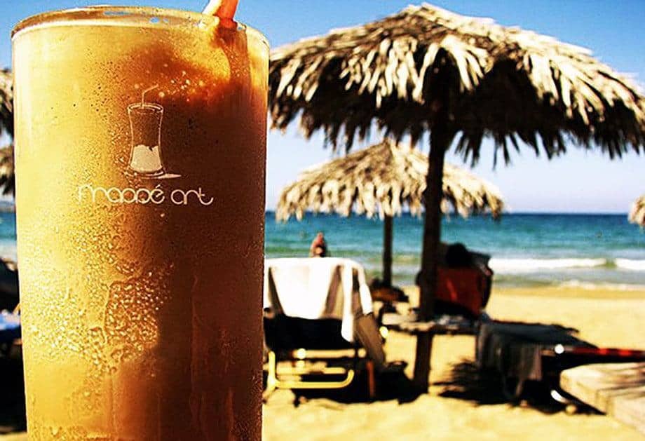 Refresh Yourself in Santorini with Greek Frappé
