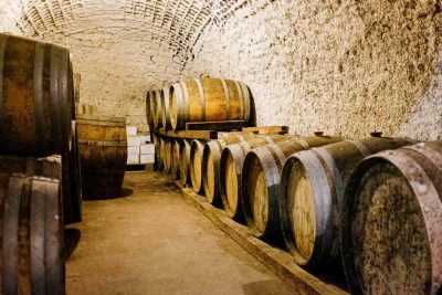 the white varieties of Assyrtiko, Aidani, and the red Mavrotraganos variety